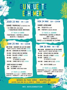 La Guinguette Ephemere 2019 prends place au bord du Lez 2 - MontpelYeah Magazine La Guinguette Ephemere 2019 prends place au bord du Lez 1 - MontpelYeah Magazine