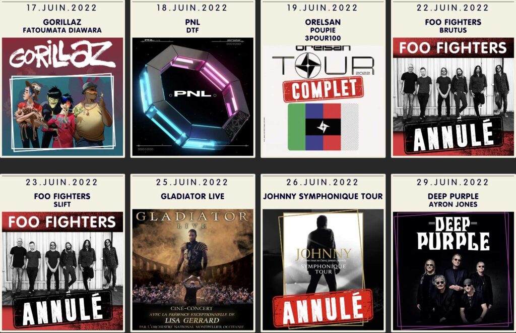 un succÈs affiché pour l'édition 2022 du festival de nimes 2 - MontpelYeah Magazine un succÈs affiché pour l'édition 2022 du festival de nimes 1 - MontpelYeah Magazine