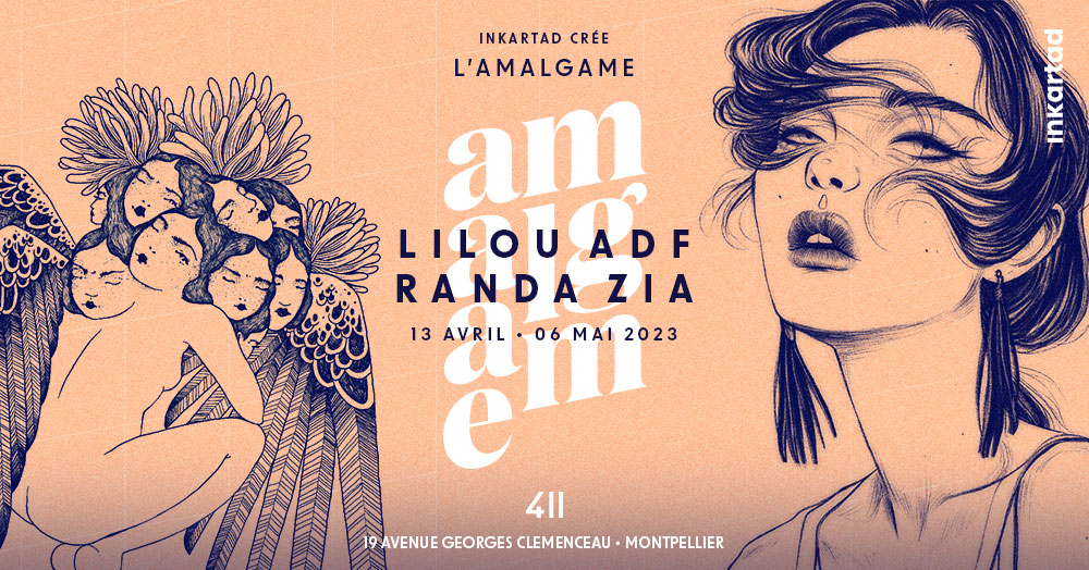 l'expo de LILOU ADF & RANDA ZIA au 411 32 - MontpelYeah Magazine