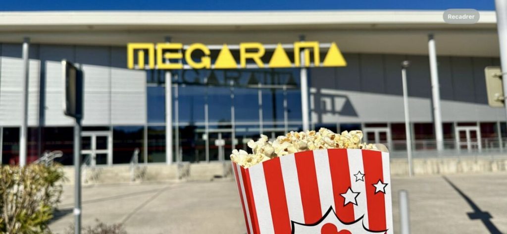 Façade du cinéma Mégarama de Saint-Gély-du-Fesc