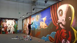 Dix ans d'Art Montpellier : Patrick Moya peindra une œuvre monumentale à 360° sous les yeux du public 19 - MontpelYeah Magazine