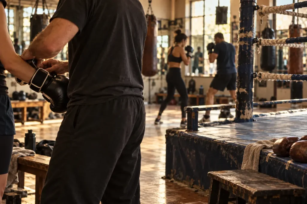 Le club MoussTach Boxing à Montpellier, salle de boxe ouverte à tous les âges