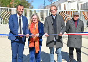 INAUGURATION DU PORTAIL VASARELY ET DE LA STATUE DU DIEU DE L’ARTEMISION (POSEIDON) A L'UNIVERSITE PAUL VALERY 13 - MontpelYeah Magazine