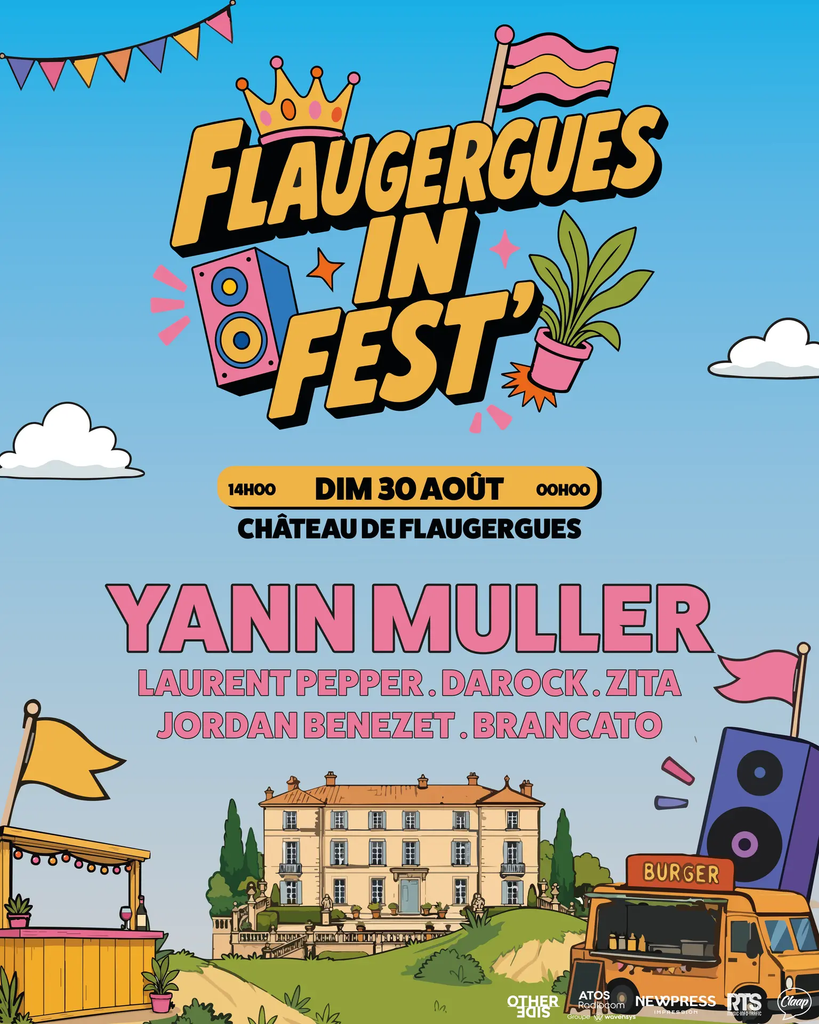 Flaugergues In Fest’ : Yann Muller et cinq DJs pour terminer l’été au pied du château 5 - MontpelYeah Magazine