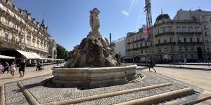 Rassemblement citoyen pour une marche pour le climat à Montpellier