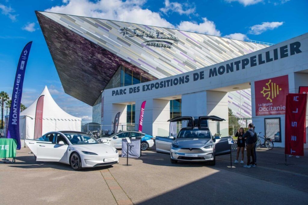 Allées animées de la Foire internationale de Montpellier au Parc des Expositions de Pérols