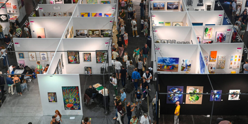Œuvres présentées lors du festival solidaire SOLID’ART à Montpellier