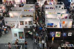 Œuvres exposées lors du festival solidaire SOLID'ART 2026 au Zénith Sud de Montpellier